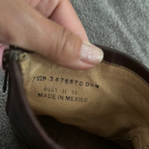 Women’s Frye Brown Leather Boots - Picture 7 of 8